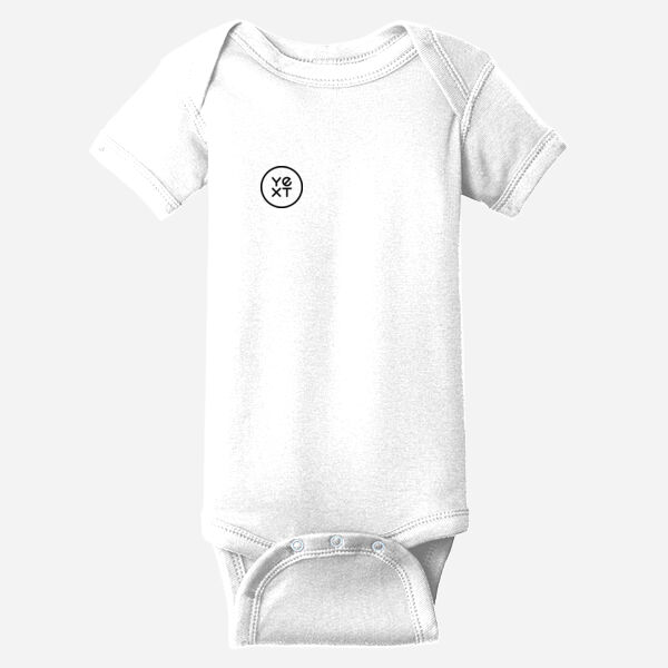 Rabbit Skins™ Infant Short Sleeve Baby Rib Bodysuit Thumbnail